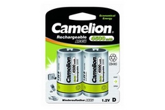 Аккумулятор Camelion D-4500mAh-BP2 NC 12/120