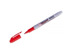 Маркер перманентный Crown "Multi Marker Super Slim" красный, пулевидный (толщ. линии 1.0 мм. Цвет красный) (CROWN маркеры)