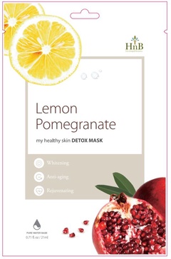 Маска-детокс для лица HNB Lemon-Pomegranate 0.021л 