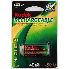 Аккумуляторная батарея Kodak HR03-2BL 850mАh Pre-Charged  [K3AHRP-2/850mАh] (20/240/16800)