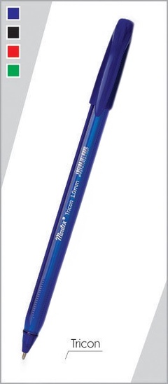 Ручка шариковая Montex Tricon с синим стержнем 