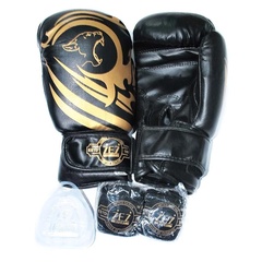 Набор для бокса Tiger-2-OZ перчатки, капа, бинт 2 м Пакистан