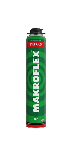 Пена монтажная профессиональная Makroflex Mega 65 850 мл.