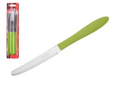 Набор ножей столовых, 3шт., серия PRISMA, зеленые, DI SOLLE (Длина: 210 мм, длина лезвия: 104 мм, толщина: 0,8 мм. Прочная пластиковая ручка.)