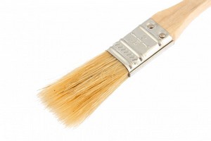 Кисть плоская Slimline 3/4&quot; (20 мм), натуральная щетина, деревянная ручка Sparta