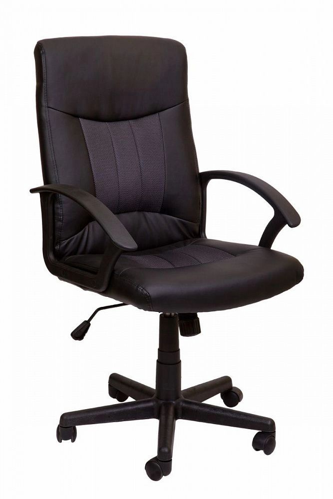 Кресло поворотное POLO, ECO, черный HG-6068-3