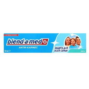 BLEND-A-MED Зубная паста Анти_Кариес Мята 50мл