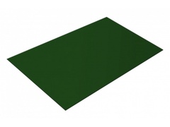 Лист плоский гладкий 6005 (зеленый), 2х1,25 м