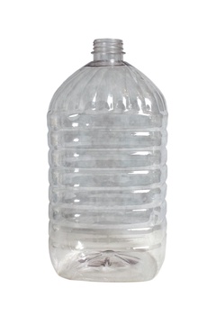 Бутылка полимерная ПЭТ 75 (с колпачком) 5 л.