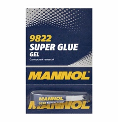Мгновенный клей MANNOL 9822 MANNOL Super Glue 3г GEL