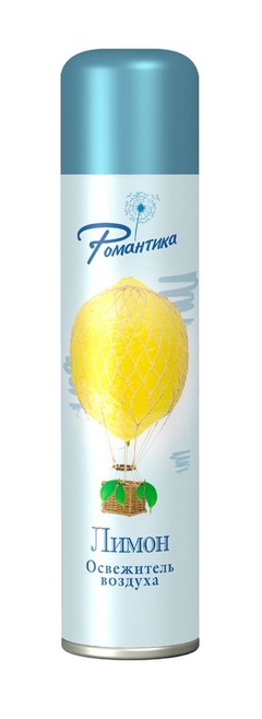 Романтика освежитель воздуха 300мл Лимон (2705-06)