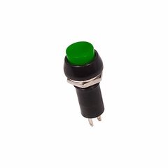 Выключатель-кнопка REXANT 250V 1А 2с ON-OFF зеленая арт,36-3032 Китай