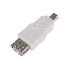 Переходник REXANT USB гнездо USB-A-штекер mini 06-0191-A 1шт Китай