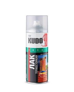 Лак термост. KUDO 0.52л арт.KU-9006