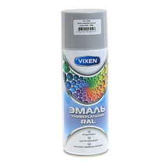VIXEN Эмаль универсальная RAL, серый (RAL 7040), аэрозоль, 520мл