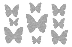 Декор Бабочки 6 из жидких обоев 