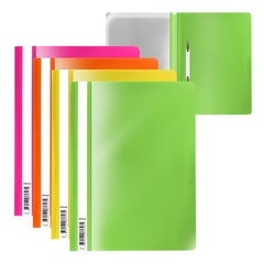 Папка-скоросшиватель пластиковая ErichKrause® Fizzy  Neon, A4