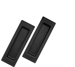 Ручки для раздвижных дверей RENZ, черный арт. INSDH 602 B 