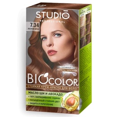 Крем-краска для волос Studio Professional BIOcolor т,7,34 орех 
