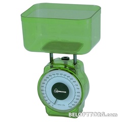 Весы кухонные механические HOMESTAR HS-3004М, 1кг зелен 002796