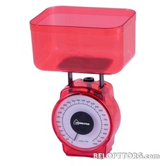 Весы кухонные механические HOMESTAR HS-3004М, 1кг красн 002795