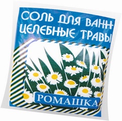 Соль д/ванн "Целебные травы" Ромашка 0,5 кг (15шт)