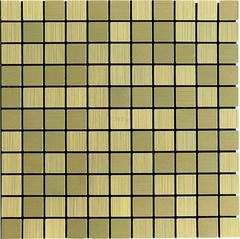 Мозаика самоклеящаяся Самоклейкин золото 300х300х3 мм арт. MA-G02 