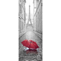 Фотообои на флизелиновой основе, Citydecor Красный зонт 100х254 1 лист 
