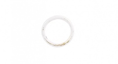 Кольцо бесшумное Белое золото 16мм 10ШТ арт. YR003 