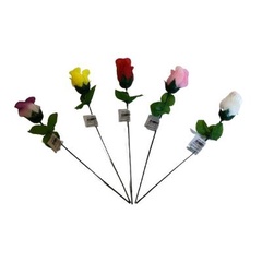 Цветы искусственные Роза в ассортименте 42 см арт. BY-721 